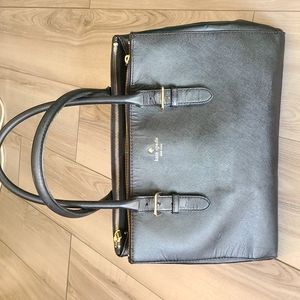 Kate Spade Charlotte Street Reena Street Large Tote Bag Black 15"× 11"